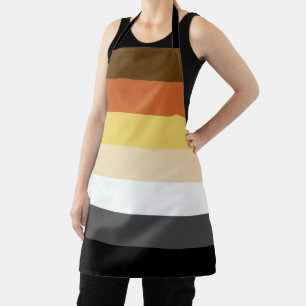 Bärenstolz, neutrale Streifen, LGBTQ-Stolz Schürze