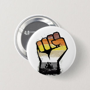 Bärenstolz-Pfotenfaust Button