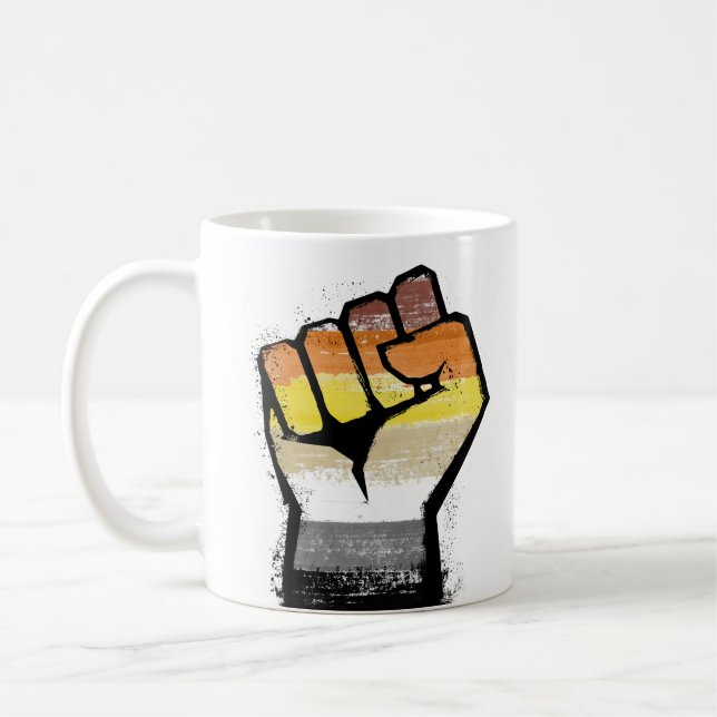 Bärenstolzfaust Kaffeetasse (Links)