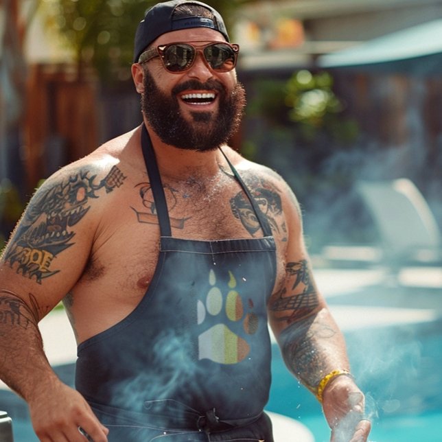 Bärenstreifen Schürze (Von Creator hochgeladen)