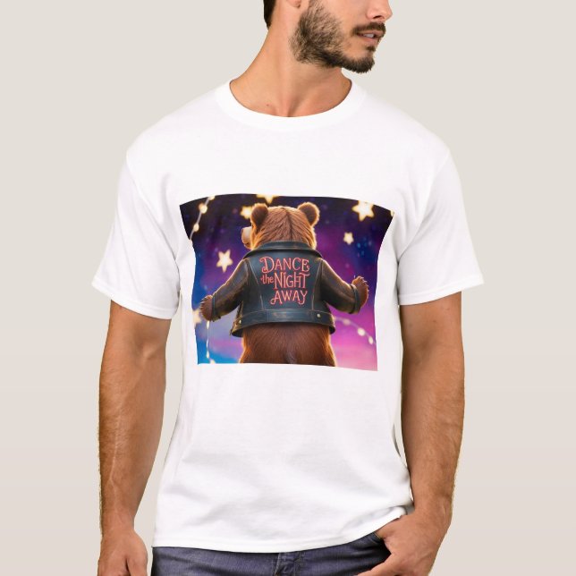 Bärentanz in der Nacht T-Shirt (Vorderseite)