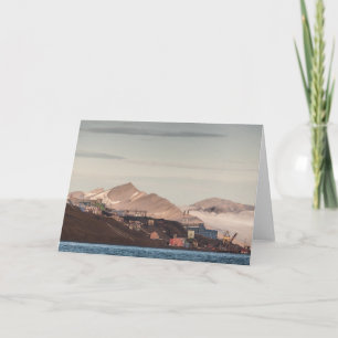 Barentsburg Spitsbergen Svalbard Karte