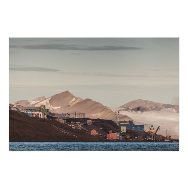 Barentsburg Svalbard Poster (Vorderseite)