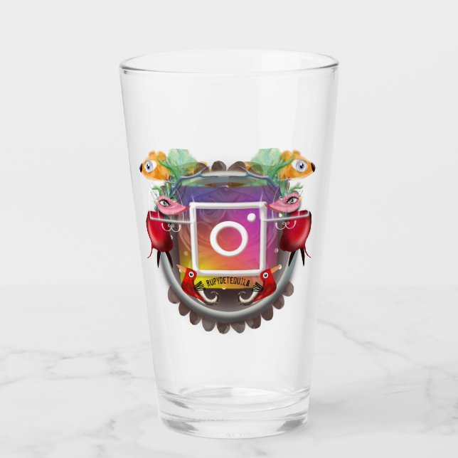 Bärenvögel Logo Glas (Vorderseite)