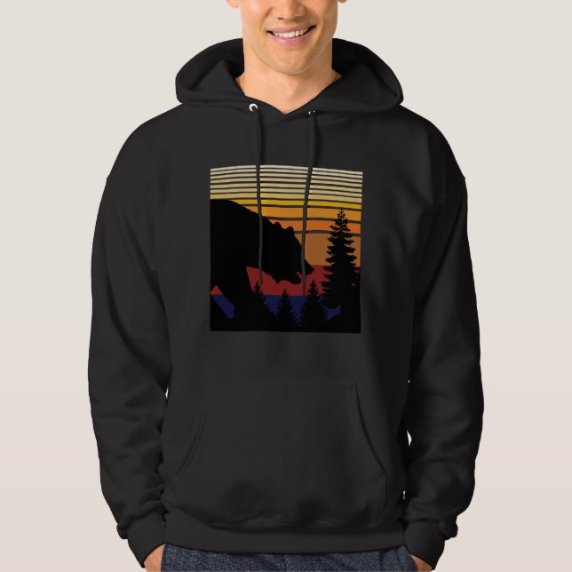 Bärenwald Vintag Hoodie (Vorderseite)