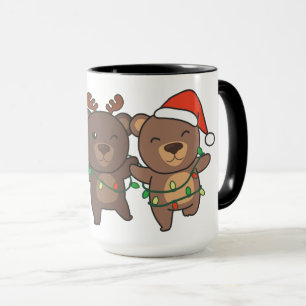 Bärenweihnachtstiere Niedlich Bears Tasse