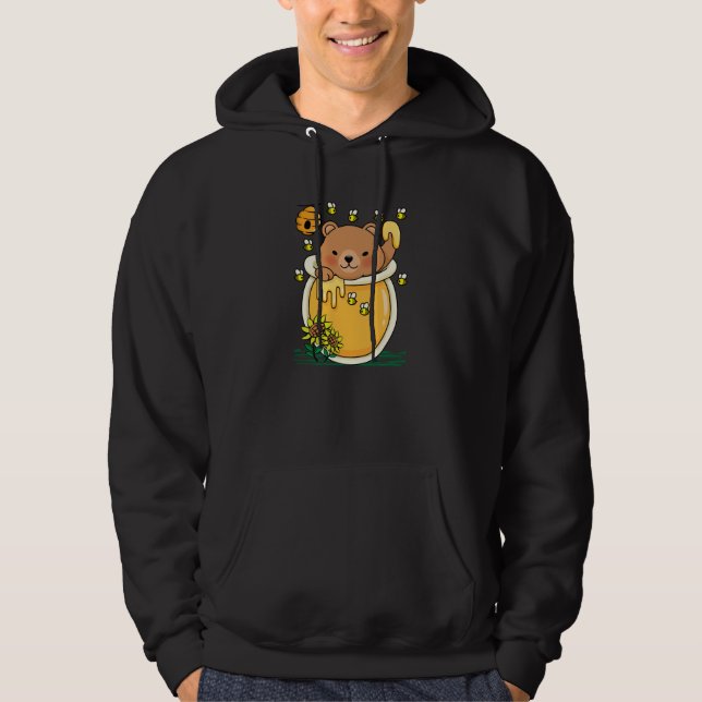 Bärenwein Hoodie (Vorderseite)