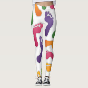 Barfuß Füße Leggings