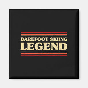 Barfuß-Ski-Legende Barfuß-Abenteuersport Magnet