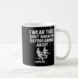 Barfuß-Ski-Weihnachtsgeschenk für Barfuß-Skifahrer Kaffeetasse