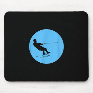 Barfuß-Wasserski-Motorboot-Sport-Wassersport Mousepad