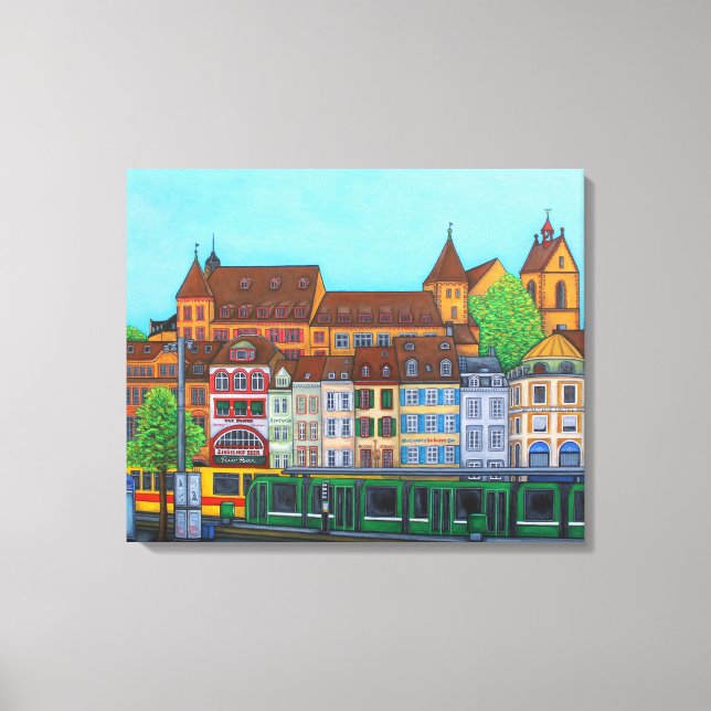 Barfusserplat Rendez-vous Canvas Print Leinwanddruck (Vorderseite)