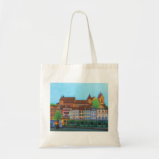 Barfüsserplatz Rendez-vous Tote Bag by Lisenz Tragetasche (Vorne)