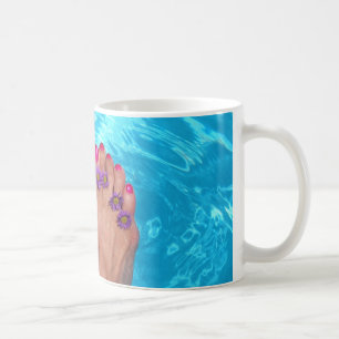 Barfußgehen Tasse