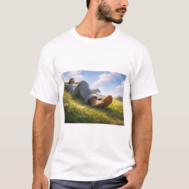 Barfüßiger Typ T-Shirt (Vorderseite)