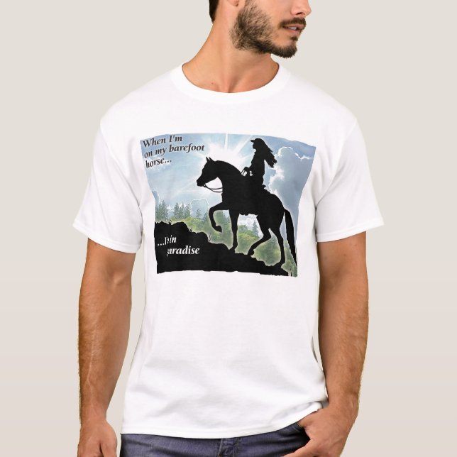 Barfüßigpferd T-Shirt (Vorderseite)