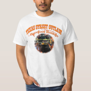 "Barfüßigronnie" 71 grüne Yenko Nova-Front/hinter T-Shirt