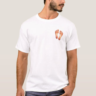 Barfußsohlen/ Vorteile des Barfußlaufens T-Shirt