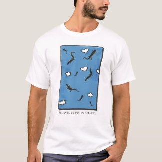 BargasArtworks Alligatoreidechsen im Luft-Shirt T-Shirt