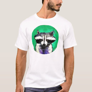 BargasArtworks Racoon-Shirt T-Shirt