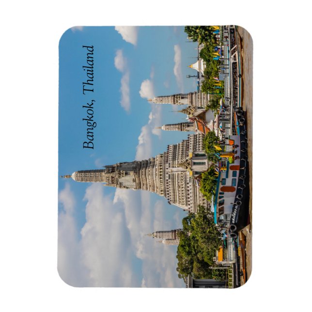 Barge Segelpas Wat Arun Magnet (Vertikal)