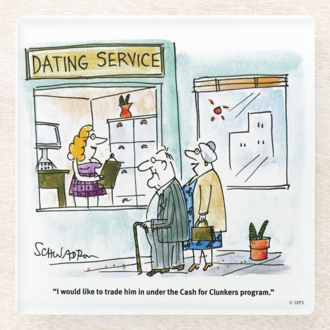 Bargeld für Clunkers Glasuntersetzer (Vorderseite)