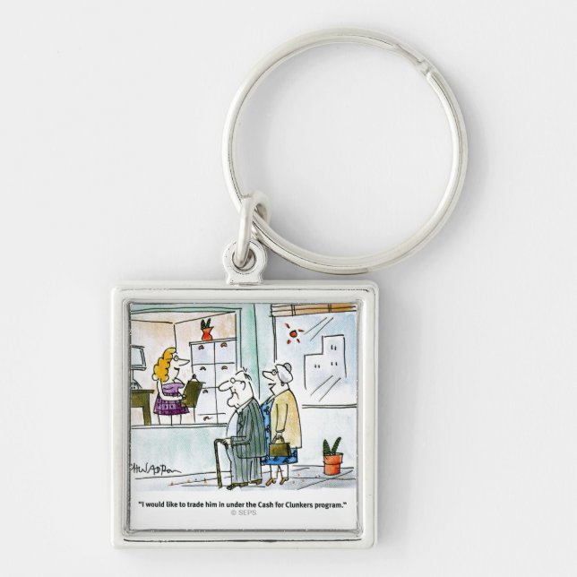 Bargeld für Clunkers Schlüsselanhänger (Vorne)