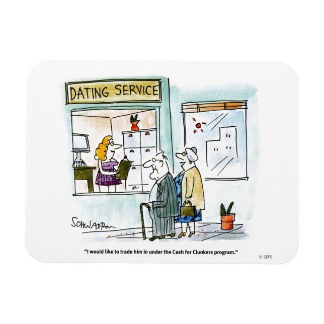 Bargeld für Kohlköpfe Magnet (Horizontal)