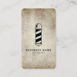 Bargeldshop Pole Vintage Visitenkarte