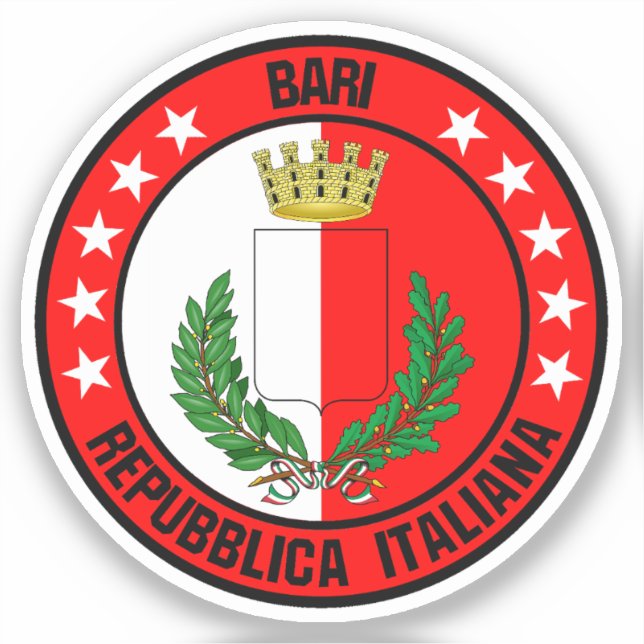 Bari Aufkleber (Vorderseite)