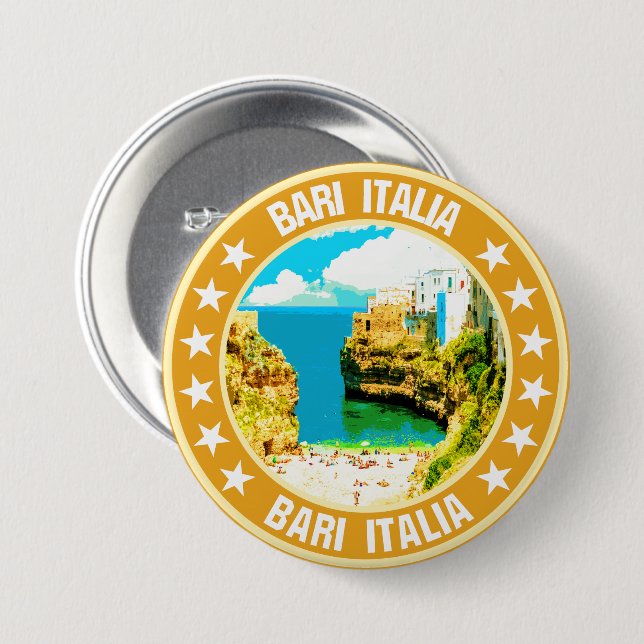 Bari Button (Vorne & Hinten)