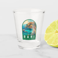 Bari Italien Reise Kunst Vintage