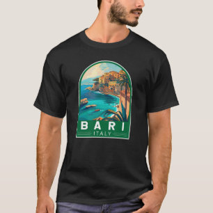 Bari Italien Reise Kunst Vintage T-Shirt