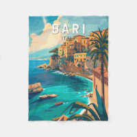Bari Italien Reisen Kunst Vintag