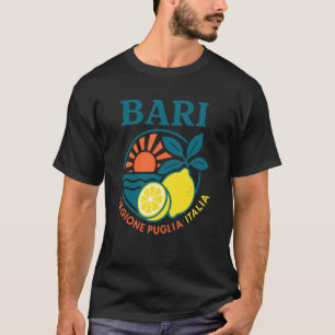 Bari Region Puglia Italien Zitrone Vintage Italien T-Shirt