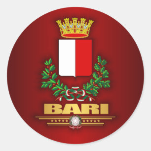 Bari Runder Aufkleber