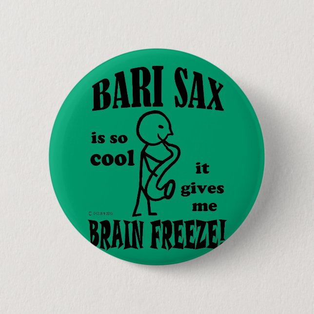 Bari Sax, Brain Freeze Button (Vorderseite)