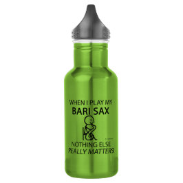 Bari Sax Nichts anderes zählt Edelstahlflasche