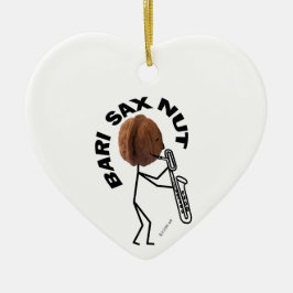 Bari Sax Nut Keramikornament
