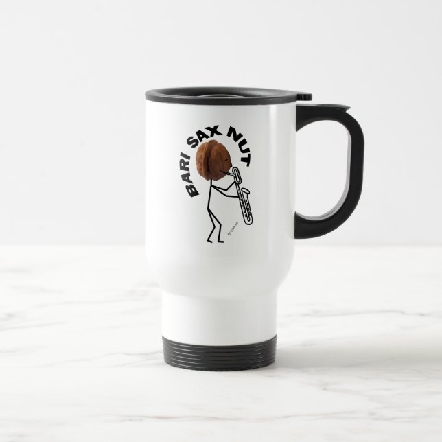 Bari Sax Nut Travel Mug Reisebecher (Rechts)