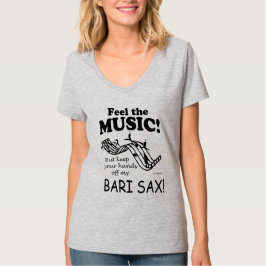 Bari Sax spürt die Musik T-Shirt