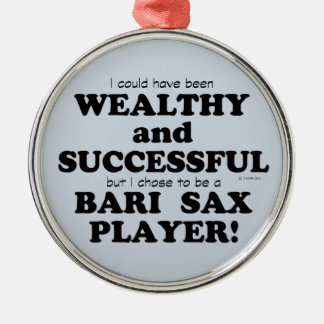 Bari Sax Wohlhabend & erfolgreich Ornament Aus Metall