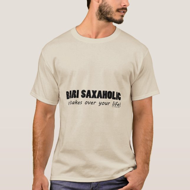 Bari Saxaholic Life T-Shirt (Vorderseite)
