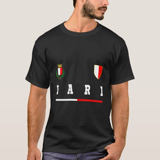Bari Sportssoccer Jersey Flag Football T-Shirt (Vorderseite)