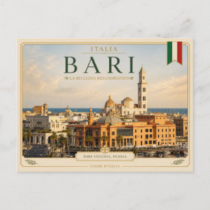 Bari Vecchia, Bari - Italien Postkarte
