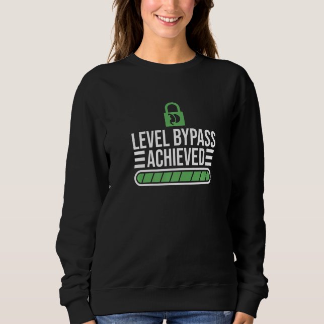 Bariatric Sleeve And Weight Loss Surgery   Sweatshirt (Vorderseite)
