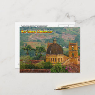 Barichara Santander Colombia Post Card Feiertagspostkarte