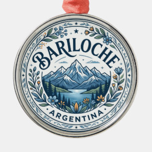 Bariloche Argentinien Ornament Aus Metall