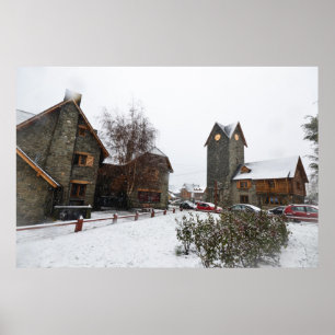 Bariloche Behördenviertel, Patagonia Argentinien Poster