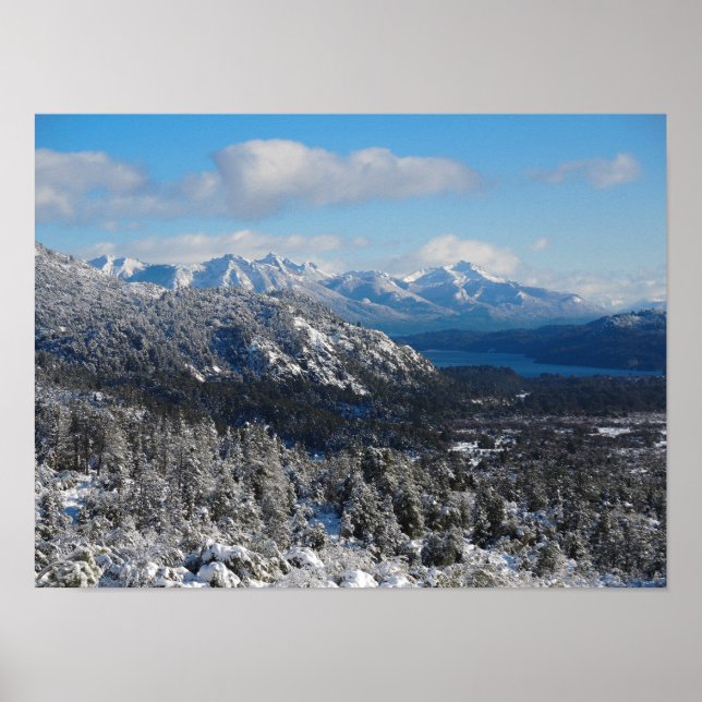 Bariloche, Rio Negro, Argentinien Poster (Vorne)